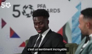 Arsenal : Saka élu jeune de l'année : "Un véritable honneur"