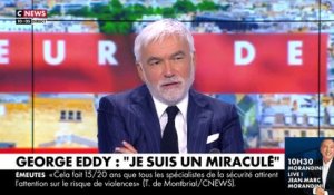 Le journaliste sportif George Eddy témoigne sur CNews après son arrêt cardiaque: "Je me suis écroulé d’un coup. J’ai perdu conscience. J’ai passé 40h dans le coma artificiel" - Regardez