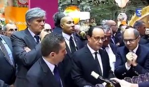 François Hollande à propos d'un vin : "C'est de la bombe, ça !"