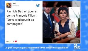 Rachida Dati dézingue François Fillon : les internautes s'en mêlent !