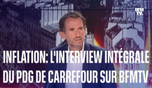 L'interview intégrale d'Alexandre Bompard, PDG de Carrefour, sur BFMTV
