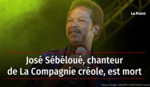 José Sébéloué, chanteur de la Compagnie créole, est mort