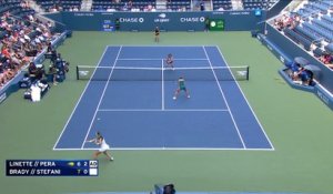 Linette/Pera - Brady/Stefani - Les temps forts du match - US Open