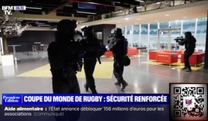 Coupe du monde de rugby: des exercices grandeur nature des forces de l'ordre et des pompiers pour se préparer à d'éventuelles menaces à Nice