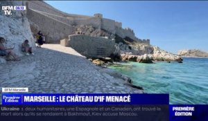 Au large de Marseille, le château d'If menacé par la montée des eaux et les tempêtes
