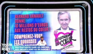 Bernard Arnault donne 10 millions d'euros aux Restos du Cœur et fait polémique !