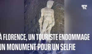 Italie: à Florence, un touriste endommage un monument historique pour un selfie