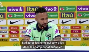 Brésil - Neymar se demande si la Saudi Pro League n'est pas meilleure que la L1 aujourd’hui