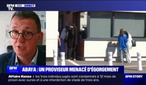 Proviseur menacé de mort: "On ne peut qu'apporter son soutien au collègue": affirme Julien Giovaccini, principal de collège (iD-FO)