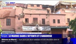 Séisme au Maroc: cette pharmacie à Marrakech a été éventrée à cause des ondes sismiques