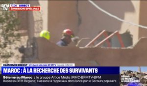 Séisme au Maroc: les secouristes à la recherche des survivants