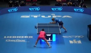 Le replay de Zarif - Vivarelli - Tennis de table - CE par équipes