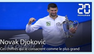 Novak Djokovic, ou le GOAT en chiffres