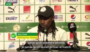 Cissé après la défaite contre l'Algérie : "C'est un coup d'arrêt"