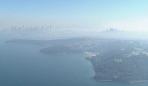 Sydney enveloppée dans un nuage de fumée en raison d'incendies préventifs en périphérie