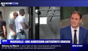 Agression antisémite à Marseille: "Plus de 10% des actes antisémites chaque année sont des agressions physiques violentes", affirme le président du CRIF, Yonathan Arfi