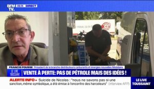 Vente à perte du carburant: "C'est une catastrophe", affirme Francis Pousse (Mobilians)