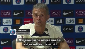 PSG - Luis Enrique annonce l'hommage du Parc à Verratti avant le match de Nice