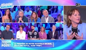 Regardez les débuts de Ségolène Royal hier soir dans "Touche pas à mon poste" qui a fait sa première chronique de près de 20 minutes face à Cyril Hanouna