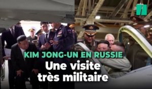 En Russie, Kim Jong-un fait le tour de l'attirail militaire russe