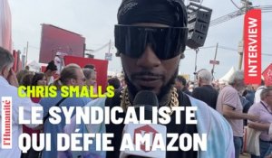Chris smalls, le syndicaliste américain qui a fait plier Amazon à la Fête de l'Humanité