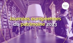 Les Journées européennes du patrimoine 2023 au Sénat