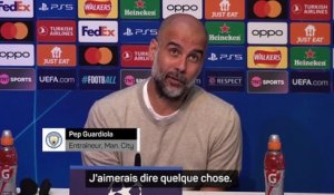 Guardiola : "En Ligue des champions, nous n'avons rien fait de spécial"