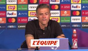 Luis Enrique : «Un match qui renforce nos idées» - Foot - C1 - PSG