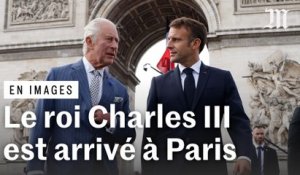 Les images de l’arrivée de Charles III et Camilla à Paris