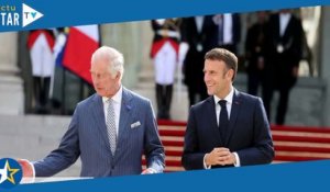 Charles III en France  ce geste d’Emmanuel Macron qui fait parler
