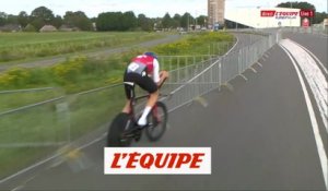 La chute impressionnante de Stefan Kung sur le contre-la-montre - Cyclisme - ChE
