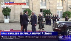Emmanuel et Brigitte Macron accueillent Charles III et la reine Camilla au palais de l'Élysée pour un entretien informel