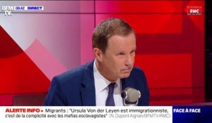 Nicolas Dupont-Aignan: "Il est temps d'avoir un référendum" sur l'immigration