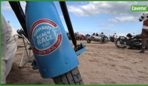 La Normandy Beach Race, une course de véhicules anciens sur la plage de Ouistreham