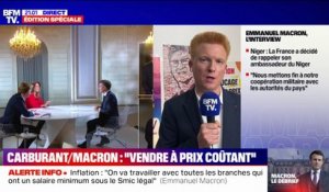 Adrien Quatennens (LFI-Nupes): "Ce que devrait faire un président de la République, c'est le blocage des prix"