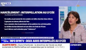 Harcèlement scolaire: deux lycéens interpellés dans un lycée de La Roche-sur-Yon (Vendée) pour des soupçons de faits de "violences" (Info BFMTV)