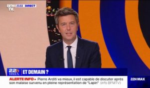 Pierre Arditi: le malaise du comédien qui "va mieux" n'était pas "un AVC" (info BFMTV)