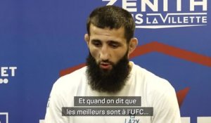 PFL Paris - Abdouraguimov justifie son choix du PFL plutôt que de l'UFC