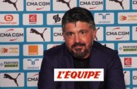 Gattuso : «Je suis conscient de la situation» - Foot - L1 - OM