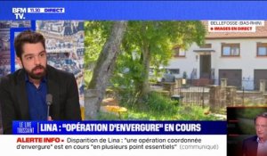 Disparition de Lina: une "opération coordonnée d'envergure" est en cours, une demi-douzaine de véhicules vérifiés