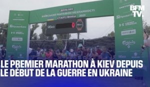 Le premier marathon organisé à Kiev, depuis le début de la guerre en Ukraine