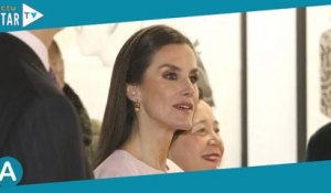 Letizia d'Espagne angélique en rose : la reine rayonne, son mari Felipe VI copie le look du prince W