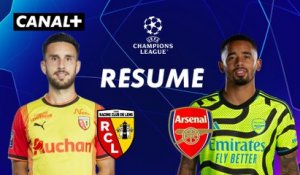 Le résumé de Lens / Arsenal - Ligue des Champions 2023-24 (J2)