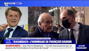 Mort de Jean-Pierre Elkabbach: "Je n'ai jamais vu quelqu'un aussi curieux, aussi passionné de l'information" affirme François Baroin (maire de Troyes)
