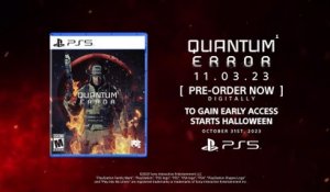 Quantum Error - Bande-annonce de gameplay (PS5)
