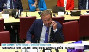 Audition à l'Assemblée nationale - Haut Conseil pour le climat : audition de Corinne Le Quéré