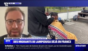 Migrants de Lampedusa à Paris: "La solution ne sera qu'européenne", pour Antoine Armand (Renaissance)