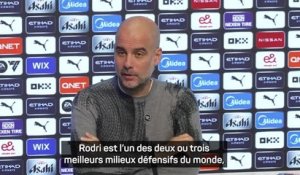 8e j. - Guardiola et le casse tête pour remplacer Rodri : "L'un des deux ou trois meilleurs milieux défensifs du monde"