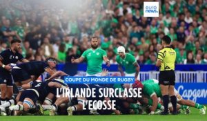 Coupe du monde de rugby : l'Écosse écrasée par le Trêfle irlandais