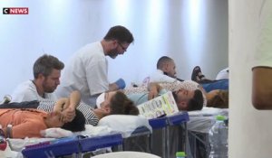 Israël : récolte de sang dans un centre commercial de Tel Aviv